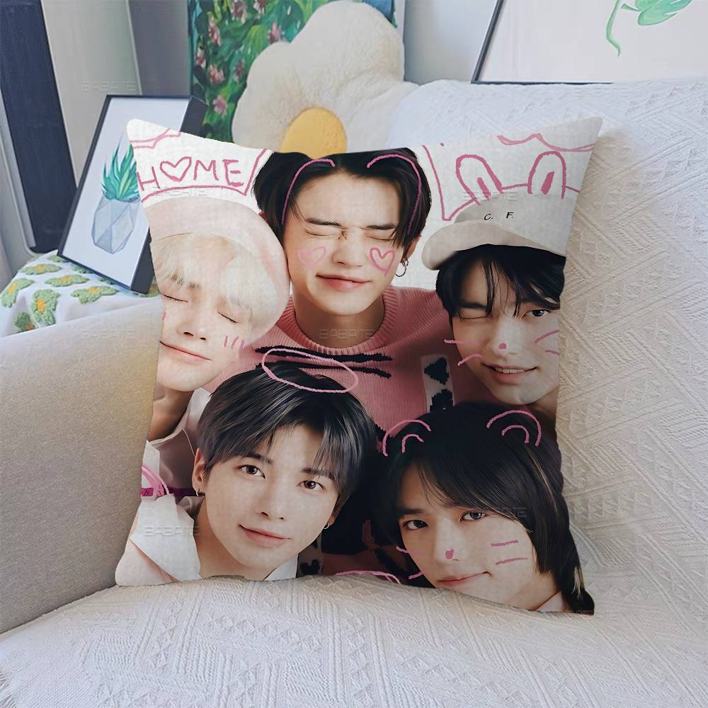 Kpop TTomorrow X TTogether TXT pillow cover sofa cushion cover home room decoration children gift