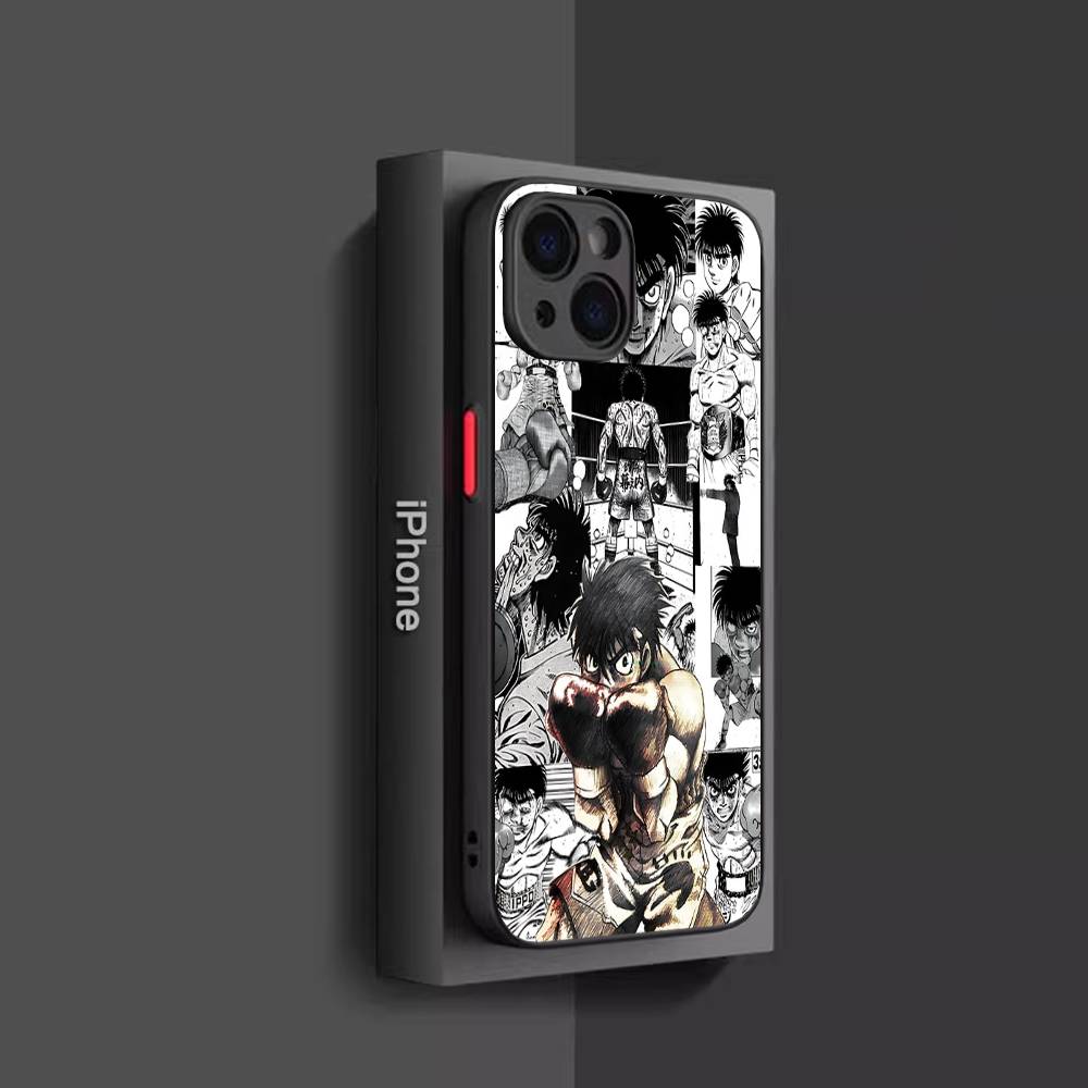 Anime H-Hajime N-No I-Ippo Phone Case For IPhone 16e 16 15 14 13 12 11 Pro Max X XS Max Plus Matte Clear