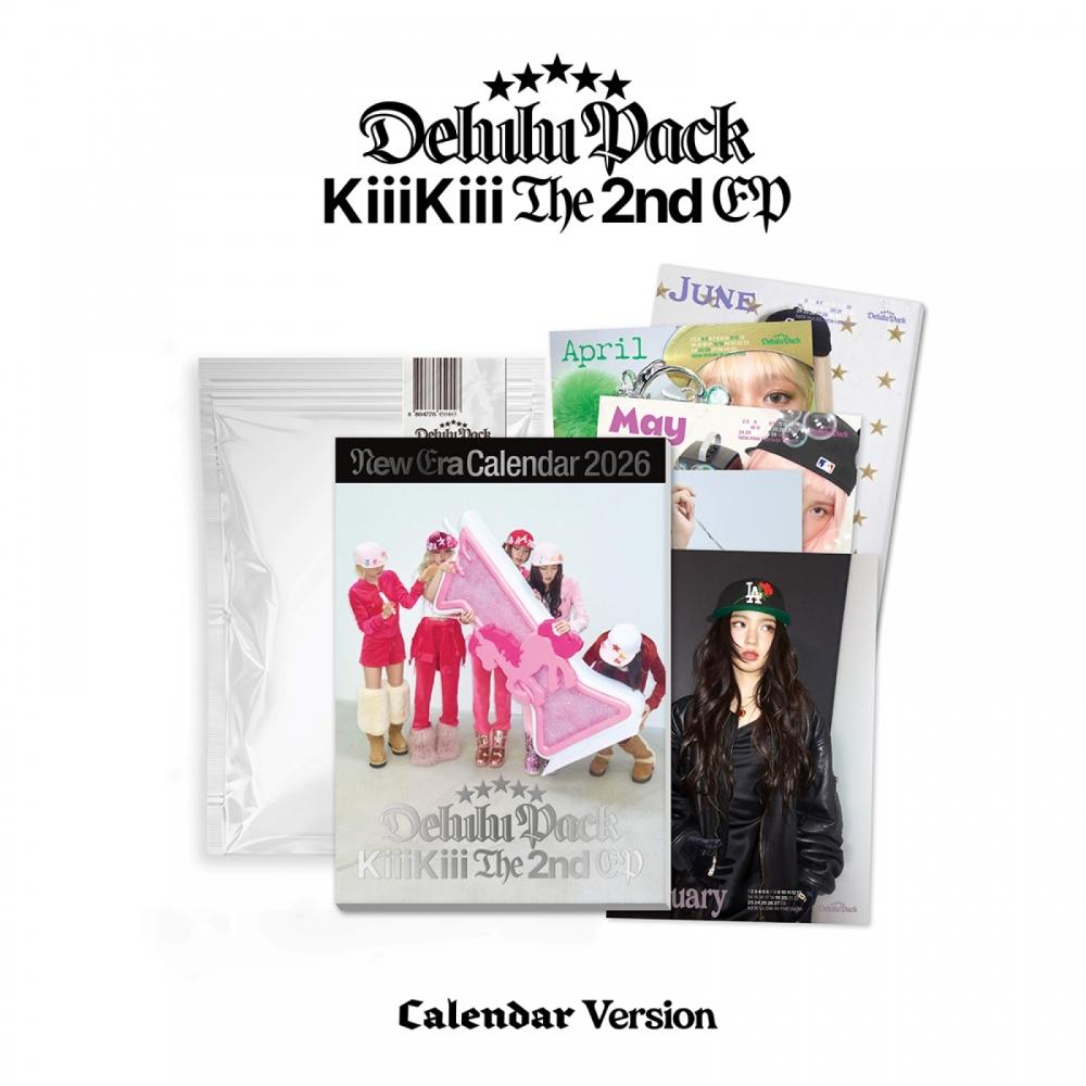 Kiiikiii   2nd Ep Album  Delulu Pack  Calendar. Version