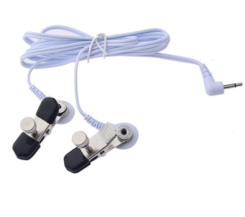 Elektrischer Schock Impuls Spielzeug: Starke Nippelklemmen & Mimi-Klemmen, Erotisches Accessoire für Erwachsene