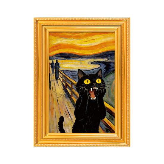 Animal Photo Frame Refrigerator Magnet 3D Wooden Vintage Frame Decorative Fridge Magnet Home Office Whiteboard Locker Decor