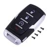 4 Buttons Smart Remote Key Fob Shell Keyless Entry Control Case Cover fit for Dodge RAM 1500 -