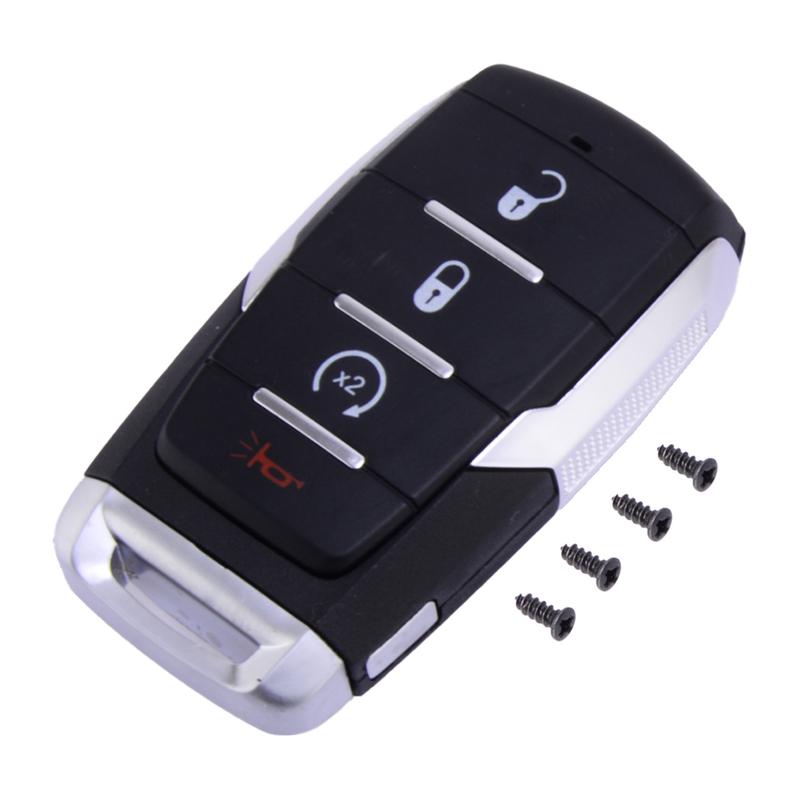 4 Buttons Smart Remote Key Fob Shell Keyless Entry Control Case Cover fit for Dodge RAM 1500 -