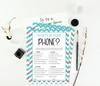 Inkdotpot 50 Sheet Ita    s A Boy Ita    s A Girl If The Price Is Right Baby Shower Game Chevron Gender Reveal Party