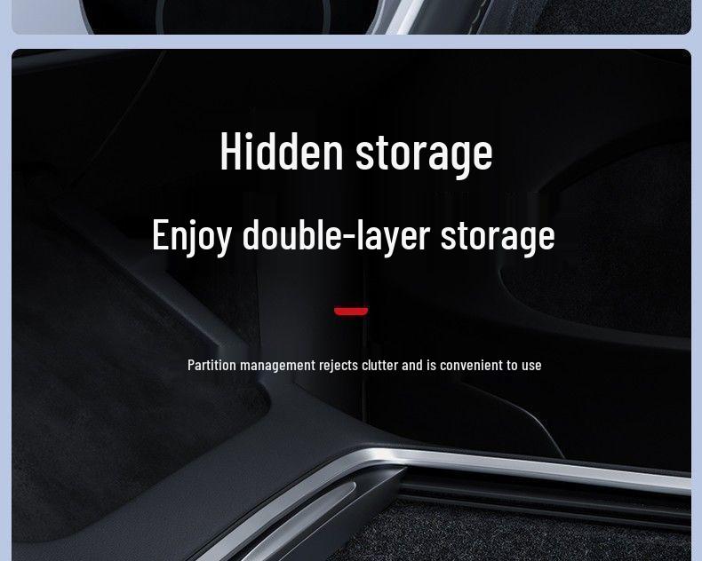 Tesla Model Y/YL Facelift Console Storage Organizer Box