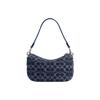 Coach CAT48 Brook Baguette Bag Signature Denim Blue LHRHY