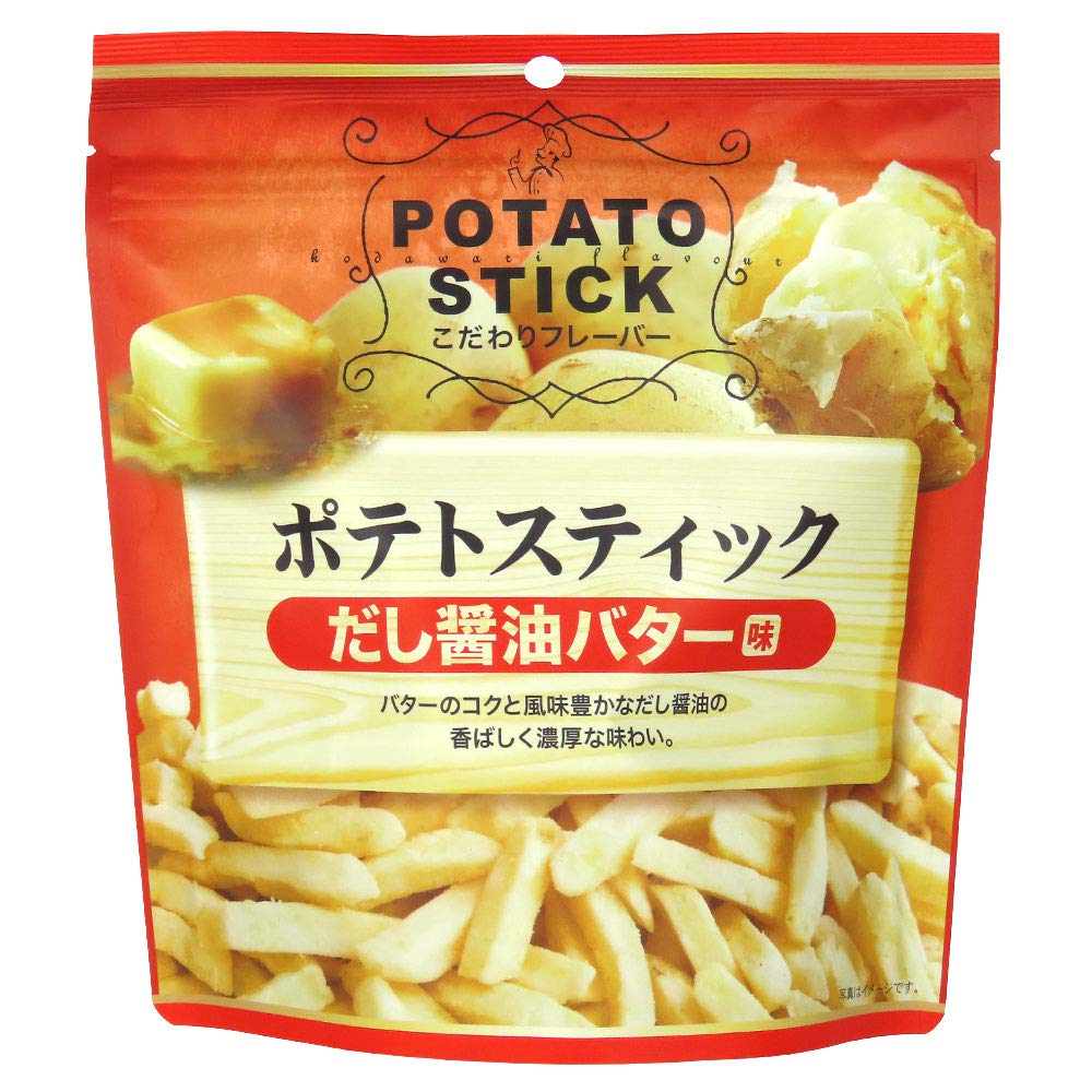 

Mirakunori Potato Sticks Dashi Soy Sauce Butter 145g x 20 pieces