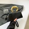 Niche Design Handbag  Autumn New High-value Temperament Personalized High-value Shoulder Small Square Bag