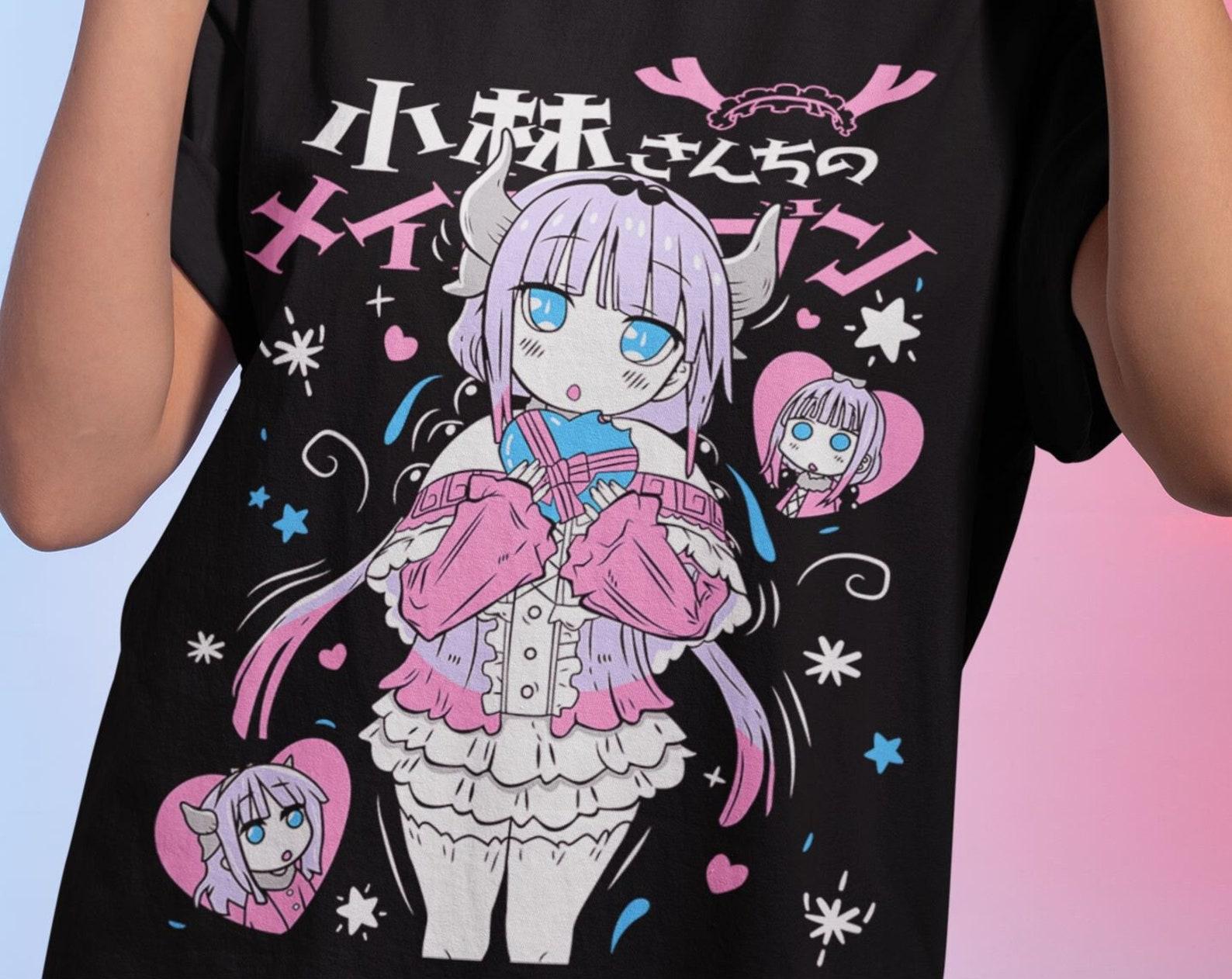 Unisex Heavy Cotton Tee Miss Kobayashi s Dragon Maid, Cosplay, Anime, Manga, Adult T-Shirt 2XL