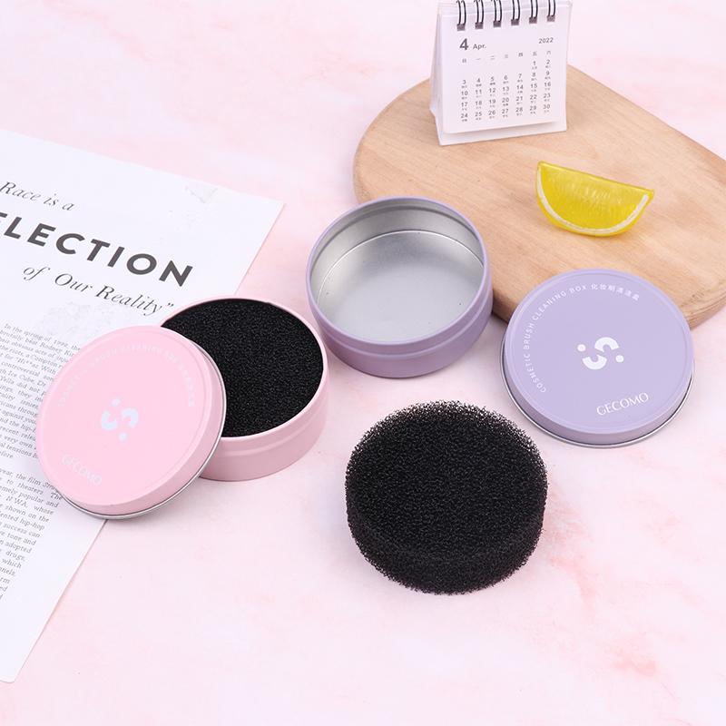Makeup Brush Cleaner Sponge Remover Color From Brush Eyeshadow Sponge Cleaner Quick Color Off Make Up Brushes Cleaner