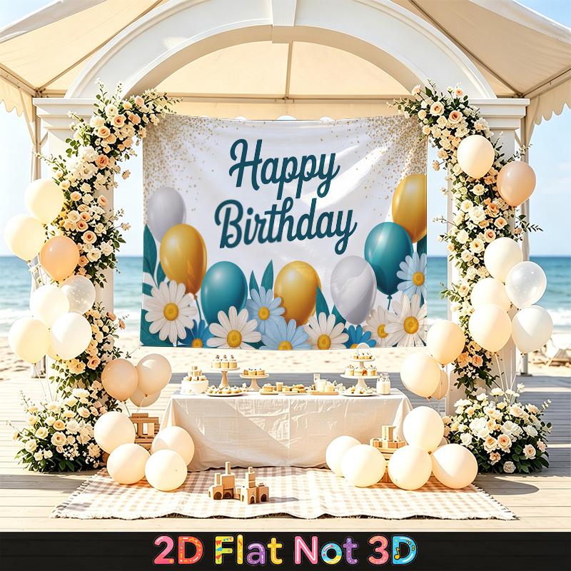 Party Backdrop Balloon Photo Booth Background Front Door Decor