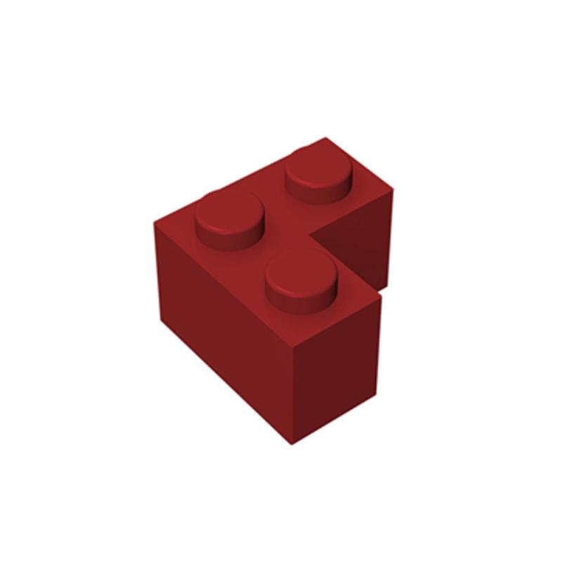 80PCS BRICK CORNER 1x2x2 Compatible 2357 Self-Locking Bricks Building Blocks Toys Accessories
