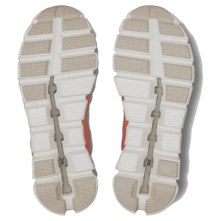 On Cloud 5 Coast Bequeme Sportliche N-Slip Leichte Low-Top Freizeit Laufschuhe Damen Sneaker Flamingo-Rot 3WD10542823