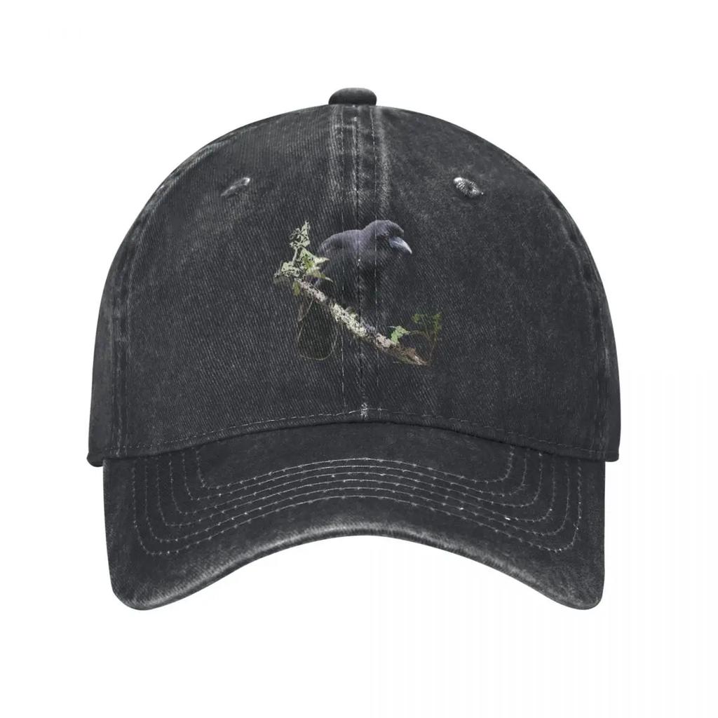 Hawaiian Crow or Alal Baseball Cap black cute Icon Kids Hat Unisexs Caps Womens
