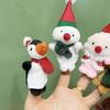 2set Christmas Decor, Christmas Finger Puppets Finger Dolls for Storytelling Christmas Party Favours