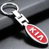 SLRB3 KIA Logo Metal Car Keychain - Stylish Auto Key Ring For KIA K3 Sportage Carnival K5 Seltos Pegas KX1 EV5 Sonet EV6 K4 EV3 Ceed