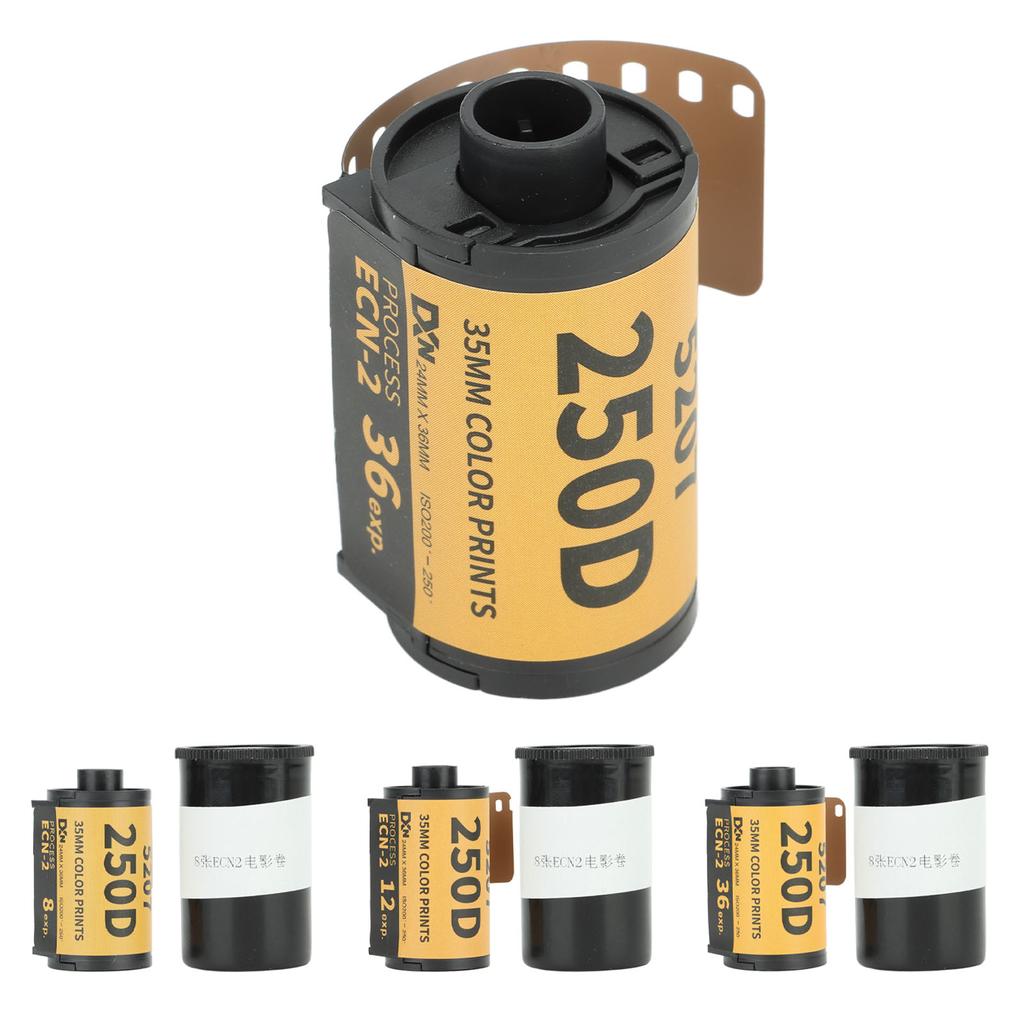 35mm Color Print Film Professional Wide Exposure Range ECN 2 Process Colour Print Camera Film for 13