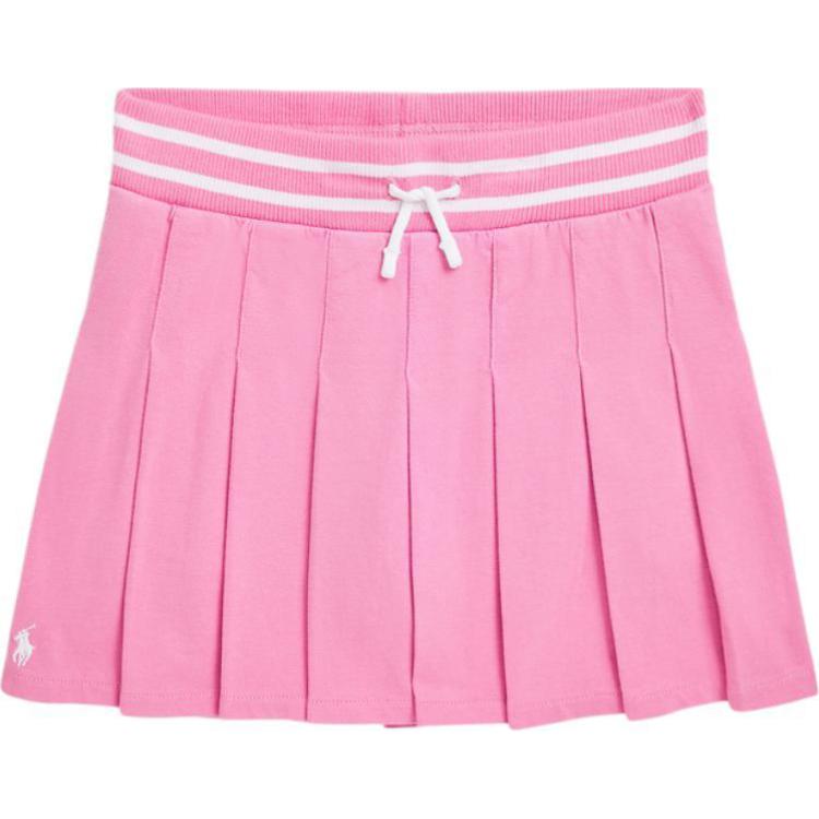 

Polo Ralph Lauren Полосатая плиссированная трикотажная юбка брюки детские юбки розовые CWPOSHOG7620038-650 M