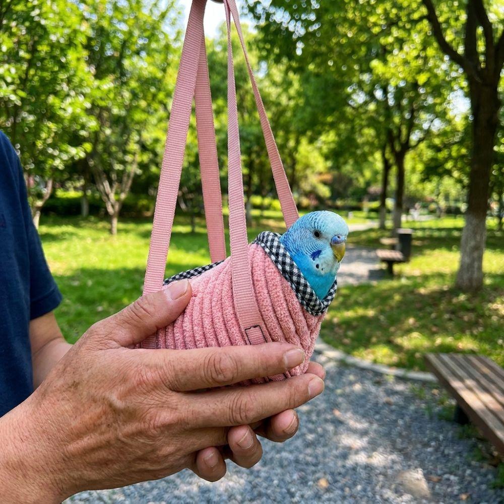 Portable Parrot Walking Bag Anti Escape Parrot Outing Bag Comfortable Bird Travel Bag Bird Walking