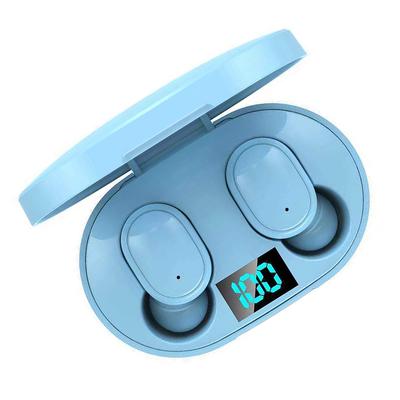 1 Pair Earphones with Charging Box Stereo Sound Bluetooth-compatible Headsets Portable LED Digital Display Wireless