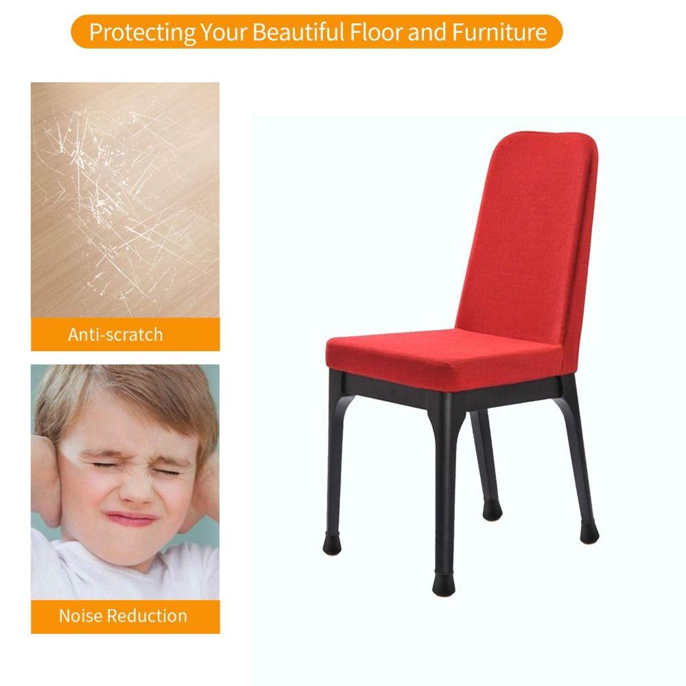 16Pcs Silicone Chair Leg Floor Protectors Rubber Furniture Cups Furniture Leg Caps  Chairs, Sofa