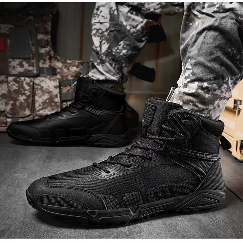 Men's High-Top Tactical Combat Boots