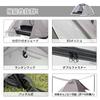 Tenplay Person Dome Tent for Solo and with Double Wall Lightweight Aluminum 3000mm Water Front and Rear and Includes Storage Easy Mesh Inner Insect