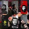 Che Guevara Phone Case For Samsung Galaxy A13,A21s,A22,A31,A32,A52,A53,A71,A80,A91 Soft Black Cover