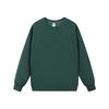 Sudadera Básica Casual Holgada de Color Sólido con Cuello Redondo para Hombre