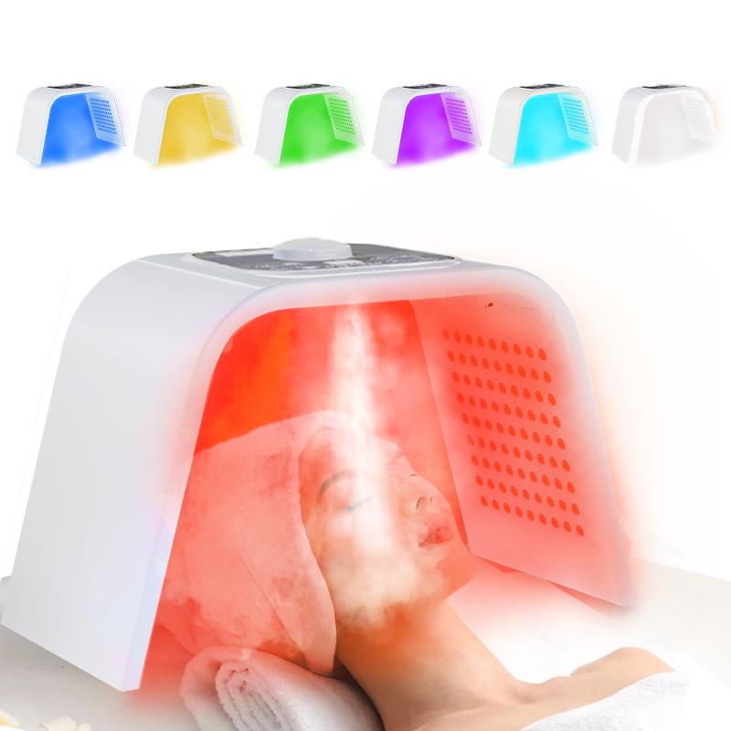 Foldable LED Spectrometer for Colorful Photon Skin Rejuvenation and Red Light Therapy
