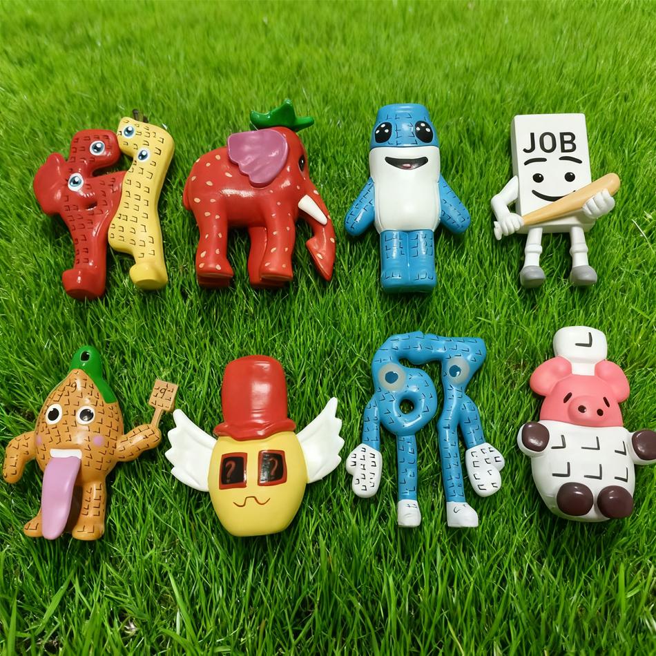 New Steal A Brainrot Cute Figurine No.9 House PVC Toy Game Peripherials Collection Anime Figurine Model Toys Christmas Gifts