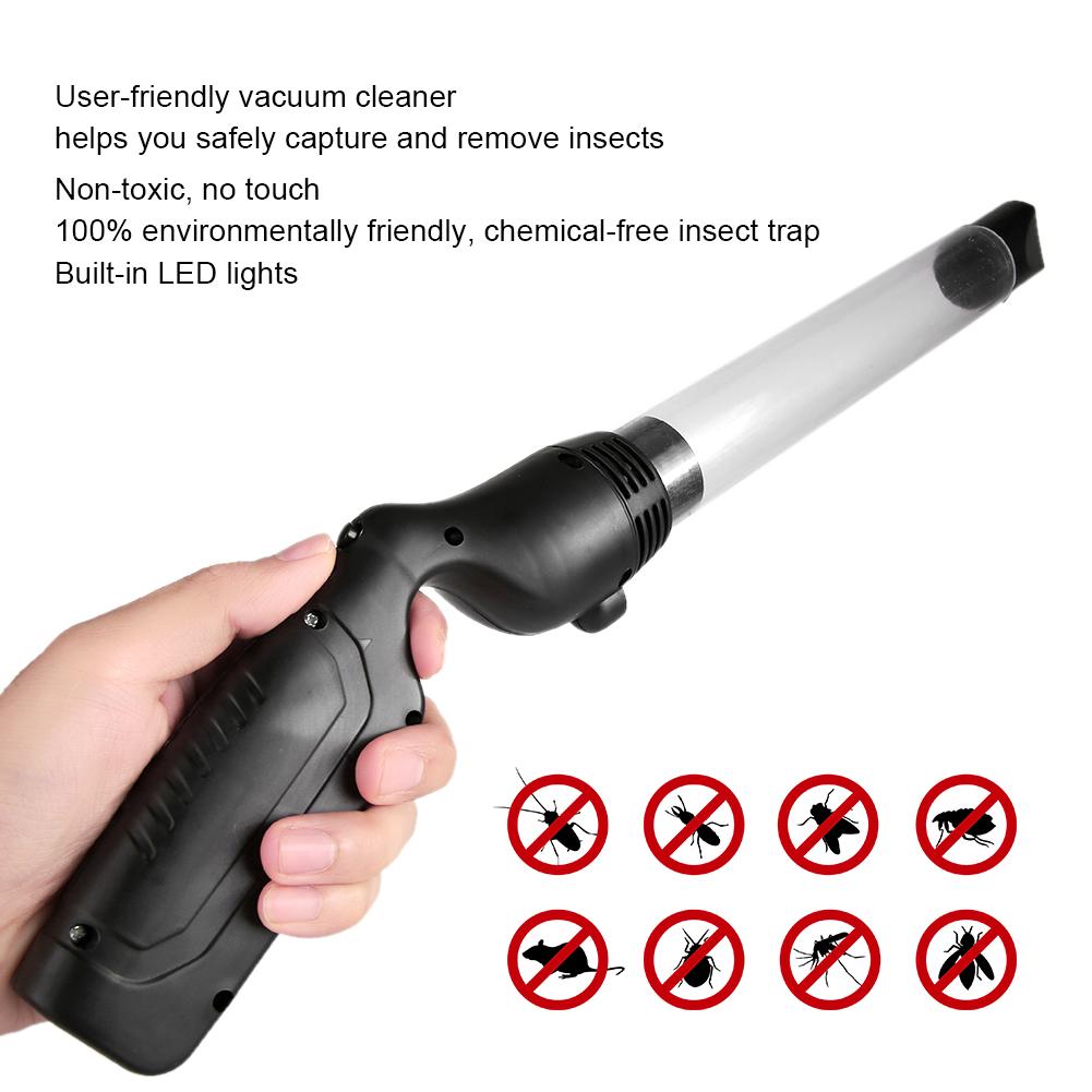 Multifunctional Trematode LED Insect Suction Trap Insect Killer Spider Ant Cockroach