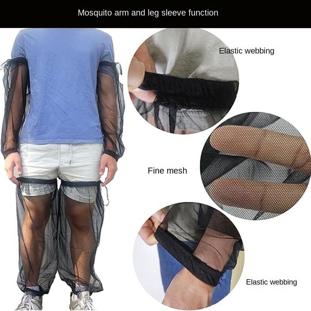 Mesh Leg Sleeves Lightweight Leg Mosquito Nets New Anti-mosquito  Outdoor