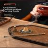 Alloy Incense Cone Making Kit DIY Handmade Craft Durable Set with Spoon for Home Meditation Yoga Lover Gift Choice