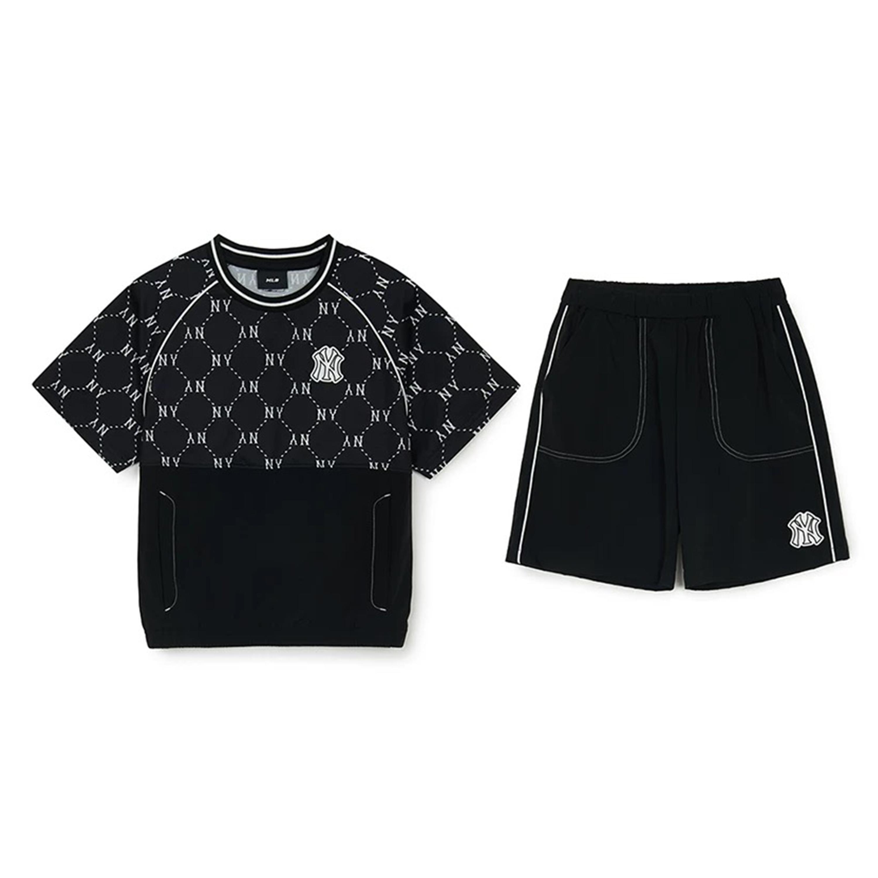 

New MLB Casual Sportswear MONOGRAM Reading Collection Image Color Children Aged 3 7 Years Old 7AS1MD753-50BKS 150