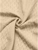 European Style Textured Jacquard Long Sleeve Polo Shirt for Men