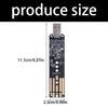 Type C/Type A Nvme External M.2 Hard Drive Cable External M.2 Drive Enclosure RTL9210B/JMS581DL Chip for 2230 2242