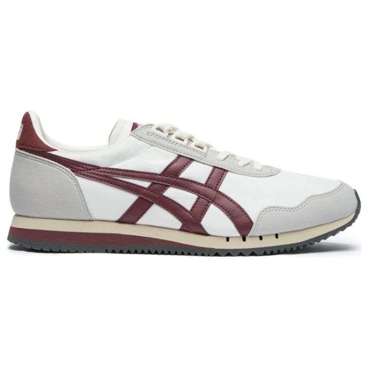 Onitsuka Tiger Dualio Fabric Synthetic Leather Comfortable Retro Slip Resistant Durable Low Top Lifestyle Casual Shoes 1183B545-201