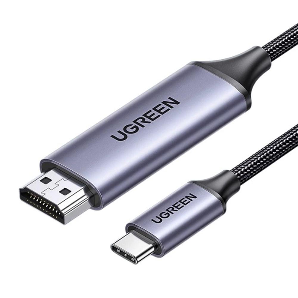 

UGREEN MM142 50571 USB-C to HDMI Adapter Cable 4K 60Hz Video Converter for Phone/Computer/TV A