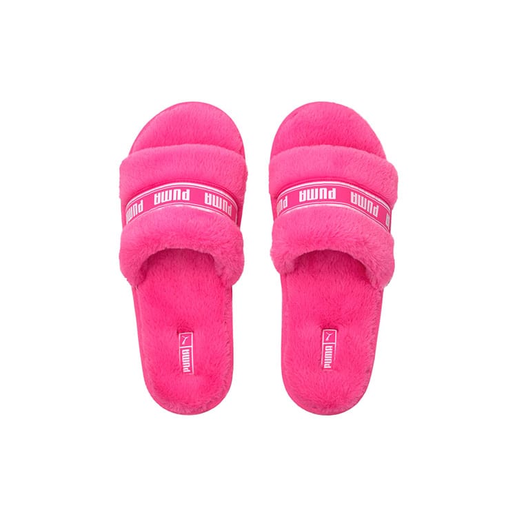 PUMA Fluff Slides 'Fluo Pink' Women's 384937-03