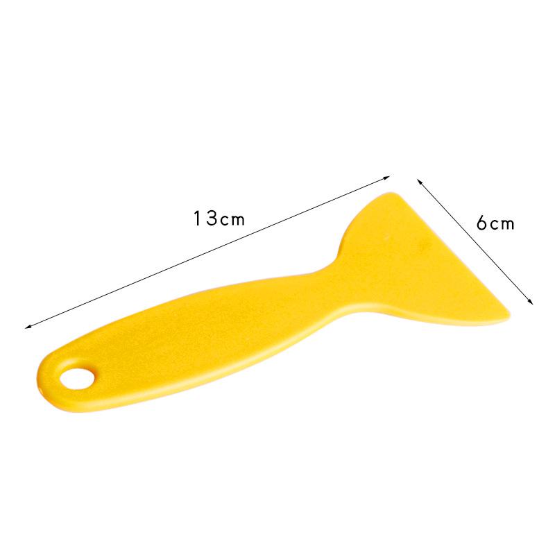 Cross-Border Sticker Scraper: Car Wall & Floor Seam Filler, Bubble Squeezer, Edge Sealing Tool, Triangle Scraper