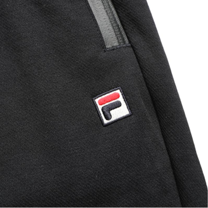 New FILA Knitted Sweatpants Men's Jet Black F11M038624GBK