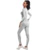 Auroth Long Sleeve Yoga Set Women Seamless Sportswear Quick Dry Shirts Running Pants Workout Clothes
