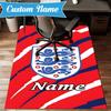 Custom Name England Football Crest Rug Game Carpet, Floor Mat for Bedroom Living Room Entryway Rug, Home Decor Idea Gift for Christmas Birthday