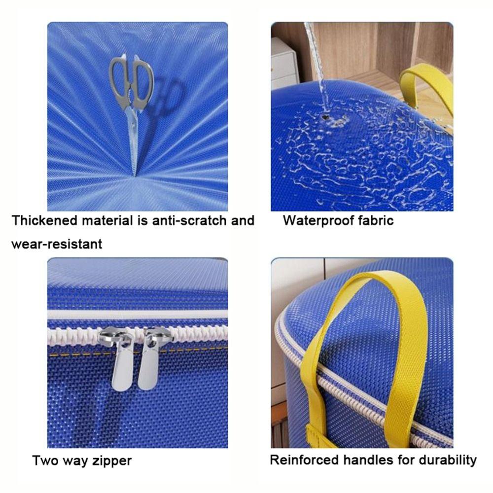 Waterproof Moving Package Bag Large Capacity Luggage Quilt Storage Bag  Students