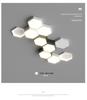 Modern Geometric Ceiling Light for Living Room, Study, or Bedroom – Minimalist and Romantic Design
