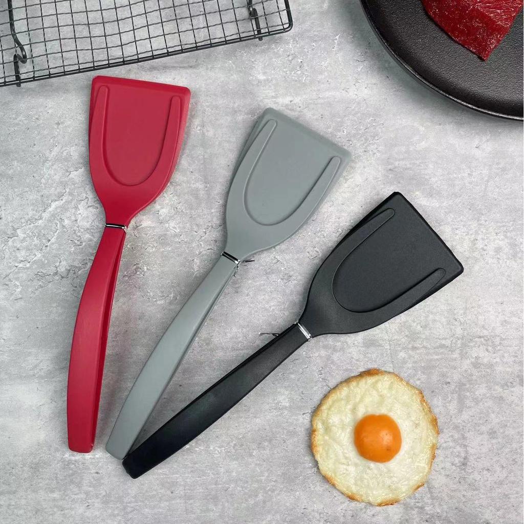 Nylon Two-in-One Anti-Scald Spatula for Pancakes, Bread, Eggs, Steak, Fish