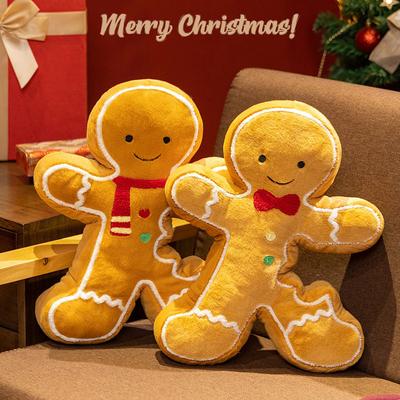 17cm Gingerbread Man Plush Toys Kawaii Plush Doll Exquisite Christmas Party Decorations Cute Christmas Festival Gifts For Friend