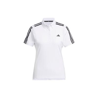 Heat.Rdy Polo Shirt Color Block Sports Short Sleeve Polo Women Tops White HY0911