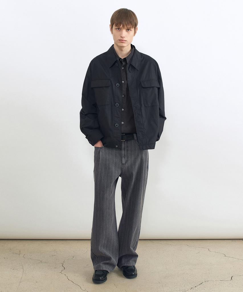 Insilence Cotton Bdu Jacket Black